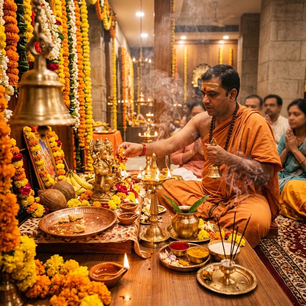 Sacred Puja Ceremony